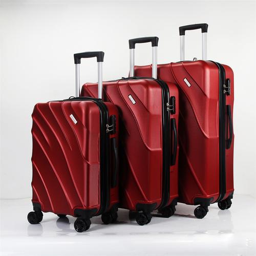 三件套出口拉杆箱个性20寸万向轮行李箱休闲防刮旅行箱包厂家直供